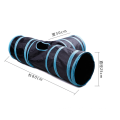 Factory Price Kitty Toys Easily Collarpsible Pet Tube New Design 3 Way Cat Tunnel